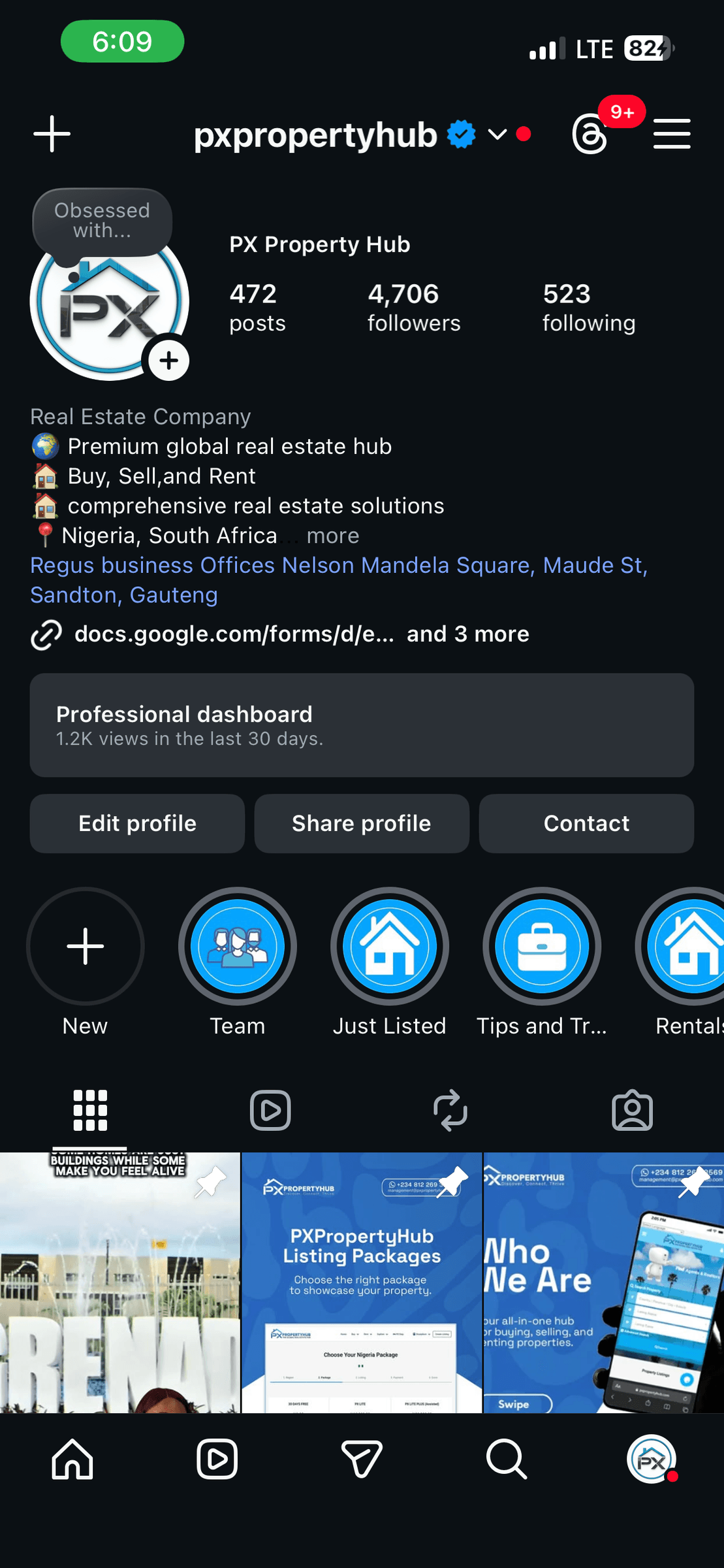 PX Property Hub · Instagram
